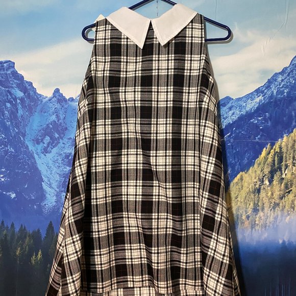 Loving Youth 60's Style Mod Checkered Dress - Picture 1 of 4
